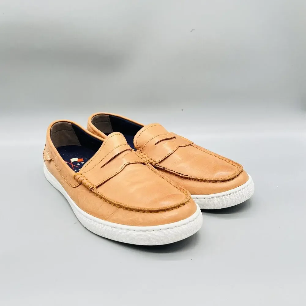 Cole Haan Shoes Men 8 Brown Leather Classic Penny Loafers Slip On Casual Comfort